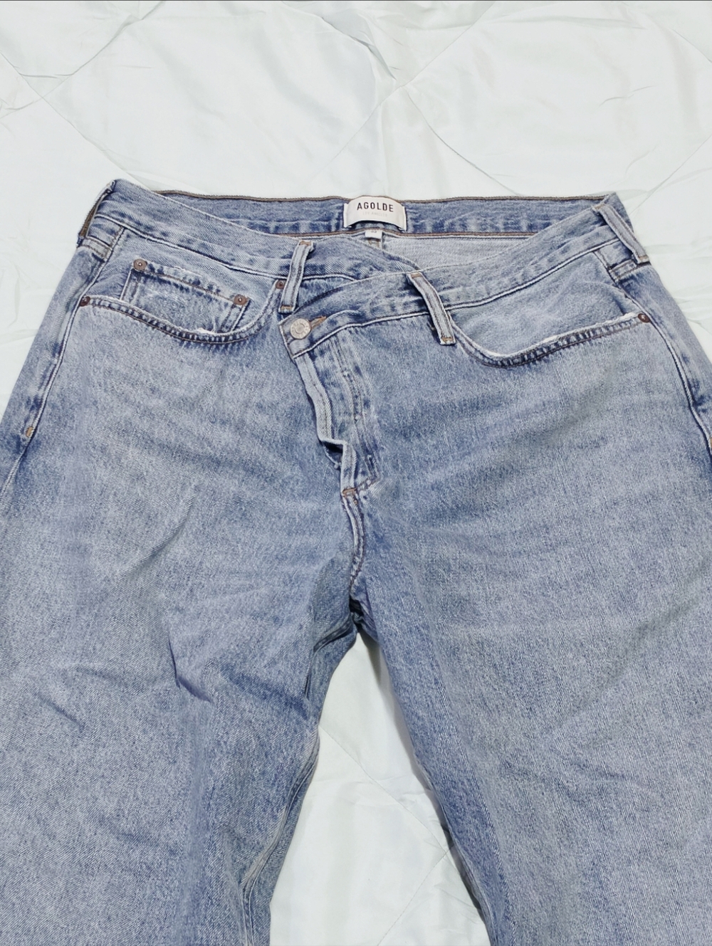 Agolde Criss Cross Upsized Jeans - Picture 3 of 11